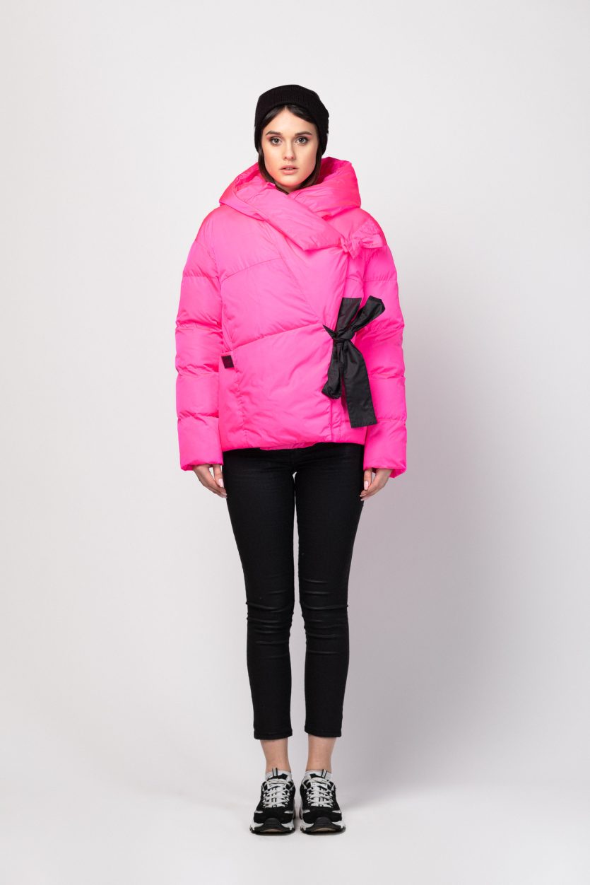 Женская зимняя куртка на синтепухе - Montenelli