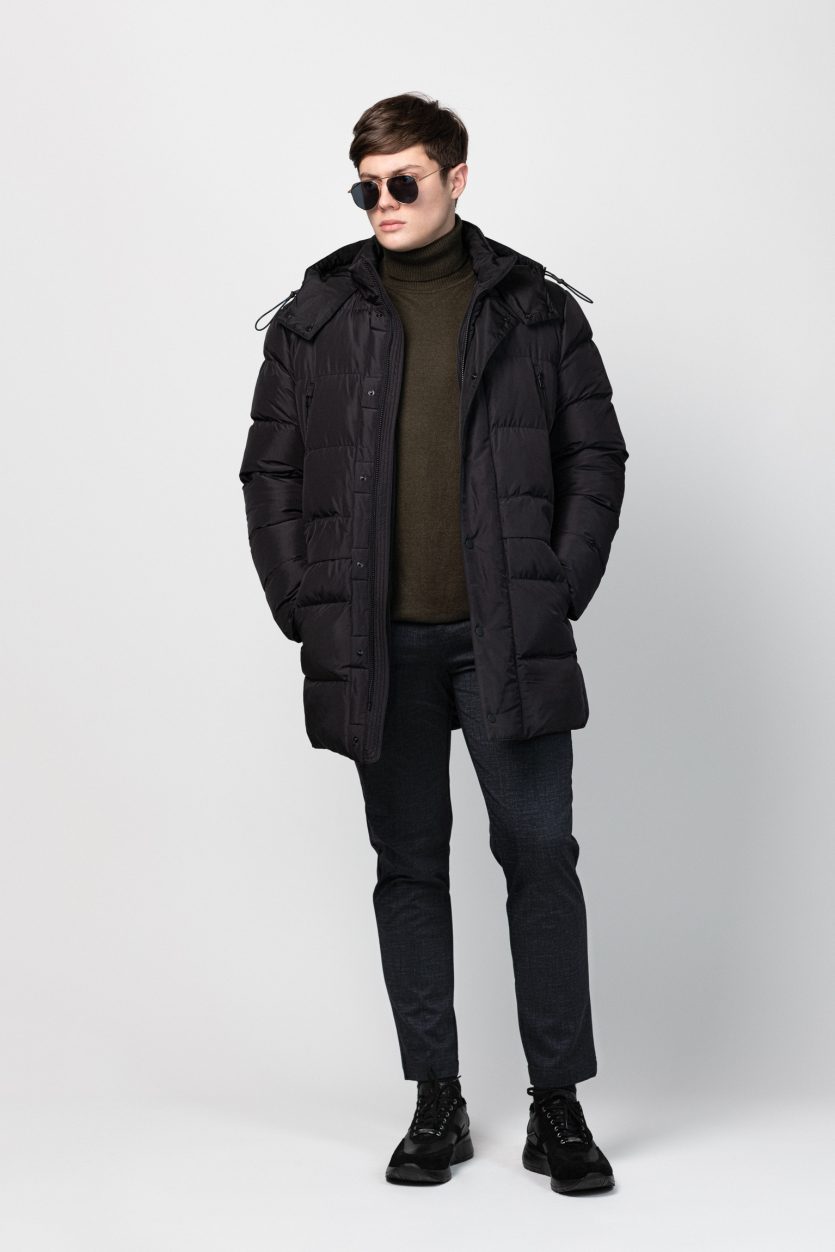 Мужская зимняя куртка на синтепухе - Montenelli
