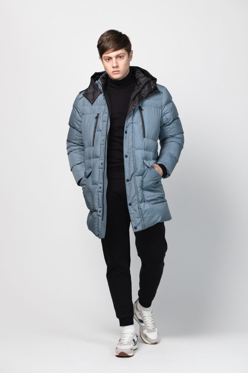 Мужская зимняя  куртка на синтепухе - Montenelli