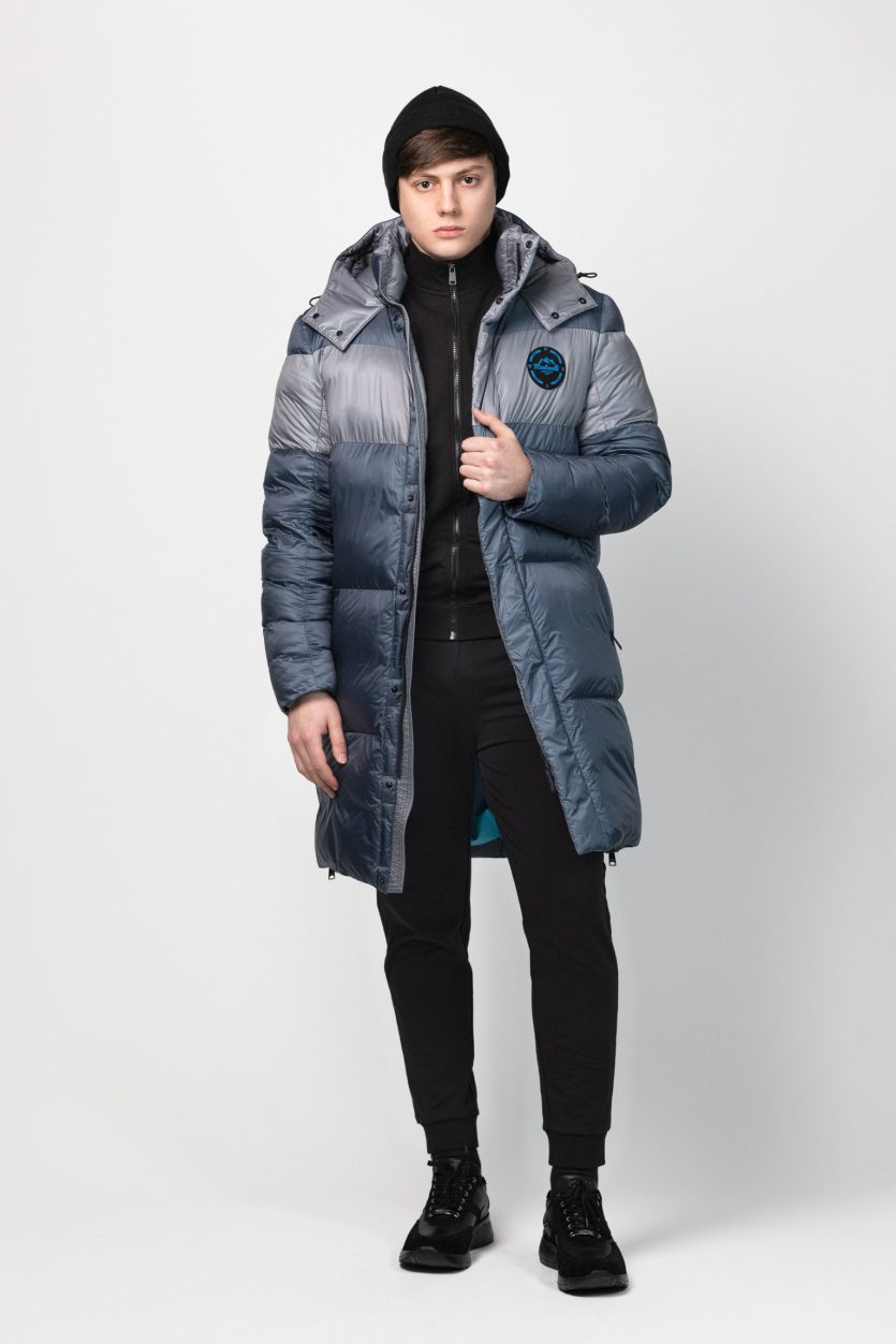 Мужская зимняя  куртка на синтепухе - Montenelli