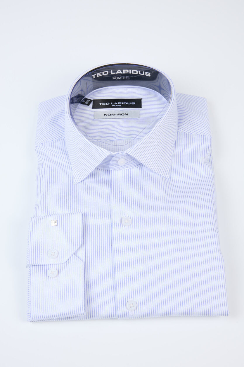 Cămașă bărbătească Ted Lapidus Paris NON-IRON cu dungi